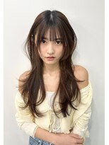 レミエ ダイカンヤマ(lemiie) レイヤーカット☆ハッシュカット☆ナチュラル韓国ヘア☆☆