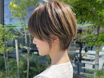 ラル(Lull)の写真/大人ショートボブが人気♪カットで印象を変える！伸びてきても形が崩れない、乾かすだけでまとまる髪へ＊