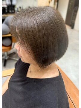 ティダスマイル 吉祥寺店(tida smile) 白髪ぼかし/グレージュカラー/ボブ