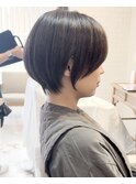 ◆くせ毛多毛×大人かわいいショート×ハイライト