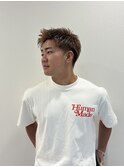 短髪ハイトーン