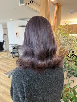 オアシス(oasis) 松本市美容室ラベンダーグレージュ