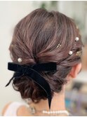 ゆるふわアップスタイル【品川/ヘアセット】