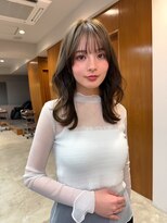 エル 北千住(elu)&nbsp;バブみレイヤー_メルティカラーフェミニンロング似合わせカット