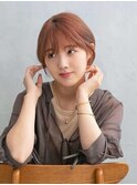 スッキリ丸みショートヘア