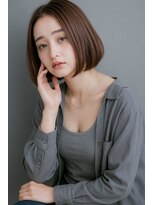 アンルポン 梅田(un le pont) 【アンルポン梅田】やや下りボブ×ちょびっとレイヤーボブ