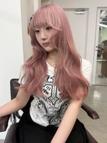 リヴ ウメダ(LIV umeda)&nbsp;ホワイトピンク/2～3ブリーチ/ダブルカラー/ケアブリーチ