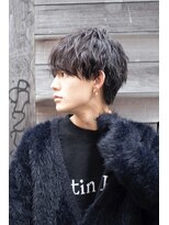 ユーフォリア 渋谷グランデ(Euphoria SHIBUYA GRANDE) ハイトーン×束感パーマ×メンズ×爽やか×渋谷