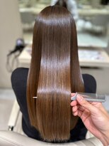 アッド バイ ケーツー(add by K-two)&nbsp;縮毛矯正×オレンジブラウン