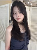>>ロングハイレイヤー×2wayバング