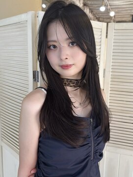 アリスバイアフロート 自由が丘(ALICe by AFLOAT) >>ロングハイレイヤー×2wayバング