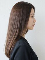 ハナレ(hanare)&nbsp;美髪ストレート/ワンレングス/ココアブラウン/艶髪/清須