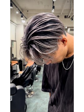 ウィンドバイシエル(WIND by CIEL) ホワイトシルバーメンズバレイヤージュ