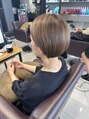 オーブ ヘアー ブレイブ 宗像店(AUBE HAIR brave) 白髪ぼかしハイライト