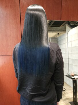 ノル 栄矢場町(nol) ネイビーグラデーション(ブルーカラー/青系/ネイビーカラー)