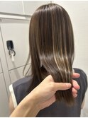艶髪ハイライトカラー