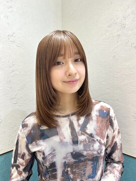 ロンド レグリーズ 立川(Lond leglise) マロンベージュ/ボブ/前髪/レイヤー/髪質改善/縮毛矯正/立川