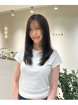 フィルムス 横浜(FILMS) 暗めカラー/レイヤーカット/マロンベージュ/くすみベージュ/横浜