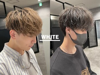 アンダーバーホワイト(_white)の写真/【三宮・元町】メンズからの支持も高い似合わせスタイルでお洒落度UP◎［メンズカット￥3000～］