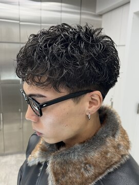 フィフス 仙台(fifth) 仙台ダウンバングスパイキーショートパーマルーズパーマ刈り上げ