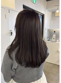 透明感グレージュ　新宿/新宿三丁目/髪質改善/小顔カット