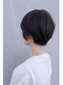 白髪染め白髪ぼかし40代50代似合わせカットショート