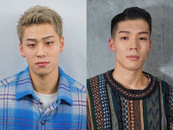 ヒロギンザ 神田店(HIRO GINZA)の写真/カッコよさの中に遊び心を。メンズを知り尽くした精鋭だからこその本格技は圧巻。BARBERの凄さに感動[神田]