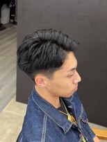 グリードヘアー(greed hair)&nbsp;MEN'S/かき上げアップバングショート