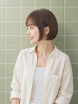 ヘアーサロン 6(hair salon)&nbsp;丸みシースルーコンパクトボブ