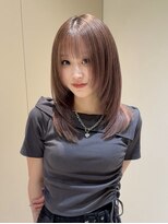 エンター 天神店(ENTER)&nbsp;beige color/ベージュカラー/天神美容室/レイヤーカット