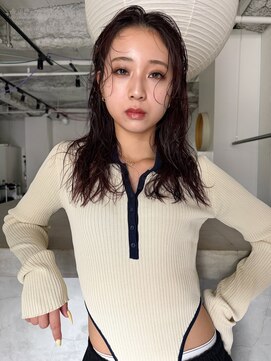 ルーム(Loom.) ニュアンスウェーブ スリークヘア ウェーブヘアニュアンスパーマ