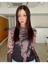 フィルムス 横浜(FILMS+) くびれレイヤー/オリーブベージュ/顔周り/シースルー/横浜+