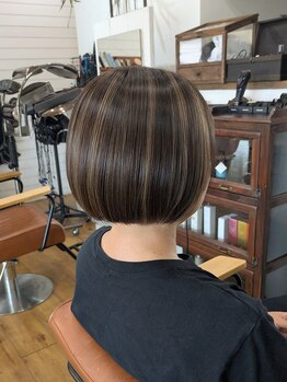 カンシャル(Kanshall)の写真/【福津】【白髪ぼかし】大人女性の為の上質カラー♪あなたのライフスタイルに合わせた施術をご提供します。