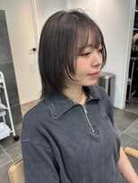 ビーハイブ ドットエー 本町広瀬通店(BEHIVE.A)&nbsp;【sakuya】アッシュグレー×ボブレイヤー