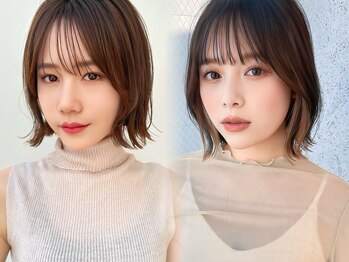 レディ 表参道(Lady)の写真/【ショート/ボブならLady】◎抜群の再現性と小顔に見えるボブ［表参道/表参道ボブ/前髪カット/ボブ/顔周り