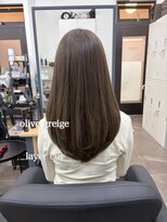 アマテラスエス 新宿(AMATELAS S)&nbsp;オリーブグレージュ/透明感カラー/レイヤーカット/新宿