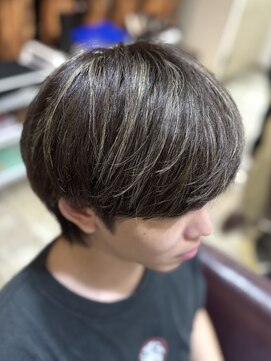 オリジンバイティアラ 横浜桜木町(ORIGIN by TIARA) 【men's style】白髪ぼかしハイライト