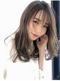 【ノンダメージサロンStella】大人フェミニン♪シースルーバング
