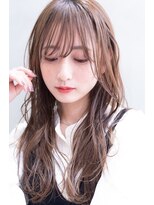 メーヴェ(Mowen) mowen 南堀江ピンクベージュxアディクシーxラフウェーブ