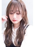 mowen 南堀江ピンクベージュxアディクシーxラフウェーブ