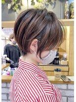 アヴァロン(AVALON) 【mag】絶壁解消!大人ショートボブ20代/30代/40代【中村】