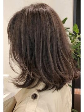 ネックス 表参道本店(nex) nex表参道 ハイライトカラー　白髪  グレージュ