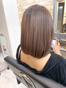 ペアル(PEAAL) 韓国風 ブリーチ タンバルモリ ミルクティー