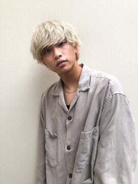 リアン(Lien) Lien☆ハイトーンダブルカラー×ニュアンス韓国マッシュ　立川