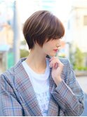 小顔美人ショート　20代30代40代　新宿代々木北参道