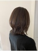 ナチュラルくびれヘア シフォンベージュ