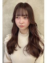 ロンドアヴァントゥス 池袋(Lond aventus)&nbsp;韓国ミディアムヘア、ショコラベージュ