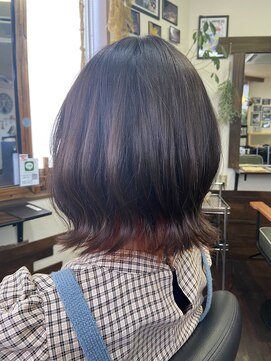 フィリア 台原店(Filea) オレンジインナーカラー