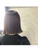 切りっぱなしボブ