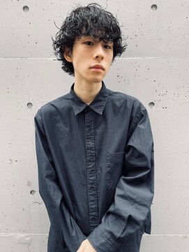 ガレージ バイ グリーン 原宿 表参道(Garage by green) 【loki】メンズマッシュ×パーマ